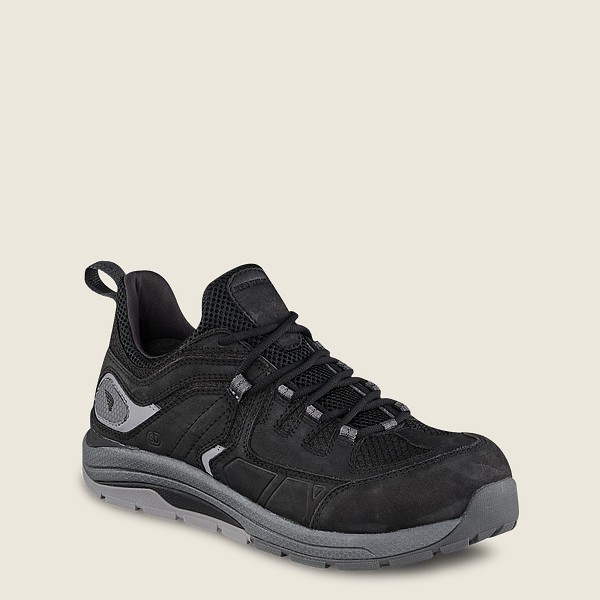 Zapatos de Trabajo Red Wing Hombre Negros/Grises - Cooltech™ Athletics - Safety Toe - 248-LEQXGZ